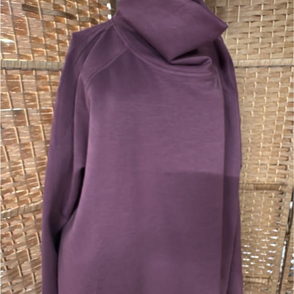 Skechers Purple Cowl Neck Sweater Soft Knit